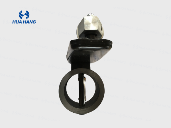 Exhaust butterfly valve assembly